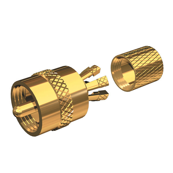 Shakespeare Pl-259-Cp-G Gold-Plated Centerpin Connector