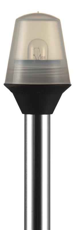 Attwood Marine 7100B7 Navigation Light - Stowaway Light, Clear