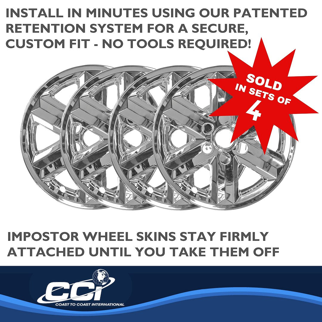 Coast To Coast IMP477X F-150 Chrome 17-Inch Wheel Skin - image 4