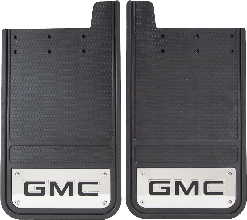Plasticolor 001842R01 GMC Rear Mud Flaps, Set of 2