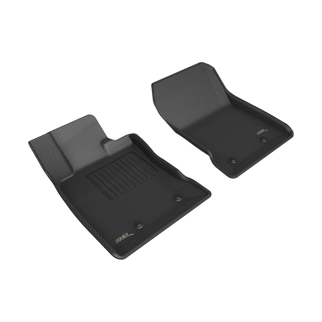 3D Mats KAGU Floor Liner Thermoplastic Rubber Of Carbon Fiber Texture L1SB03301509 - image 2