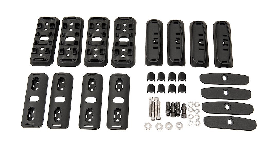 Rhino-Rack RCP47-BK Roof Rack Base Kit, Set of 4