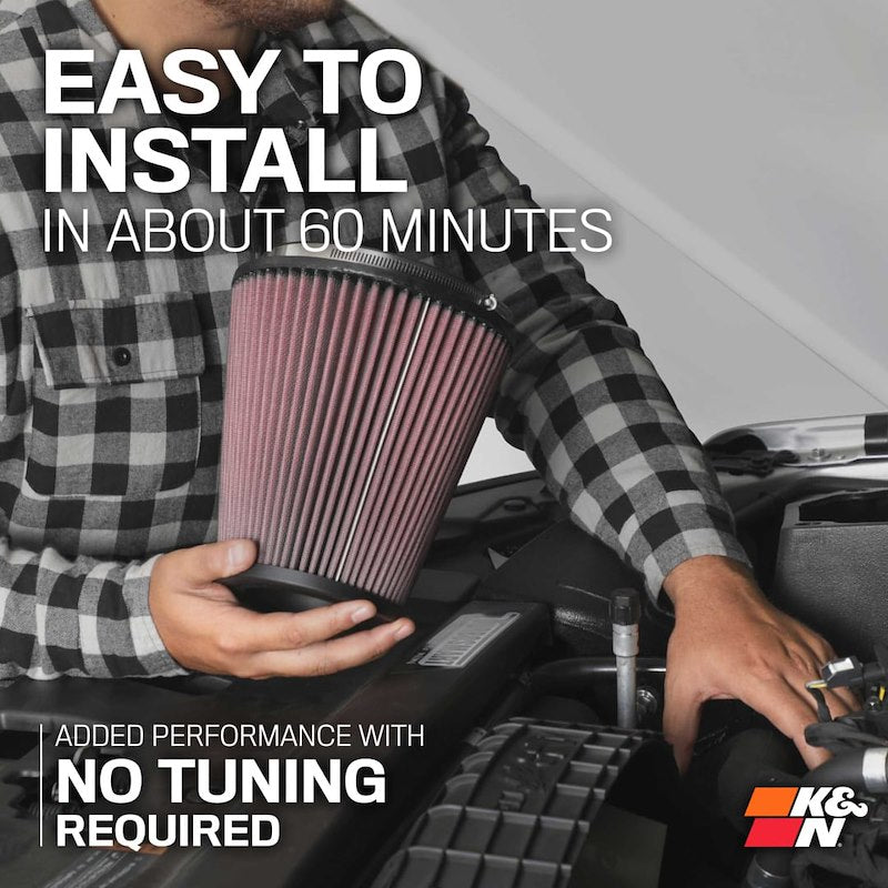 K&N 63-2593 63 Series AirCharger Cold Air Intake – 2015–2026 Ford F-150