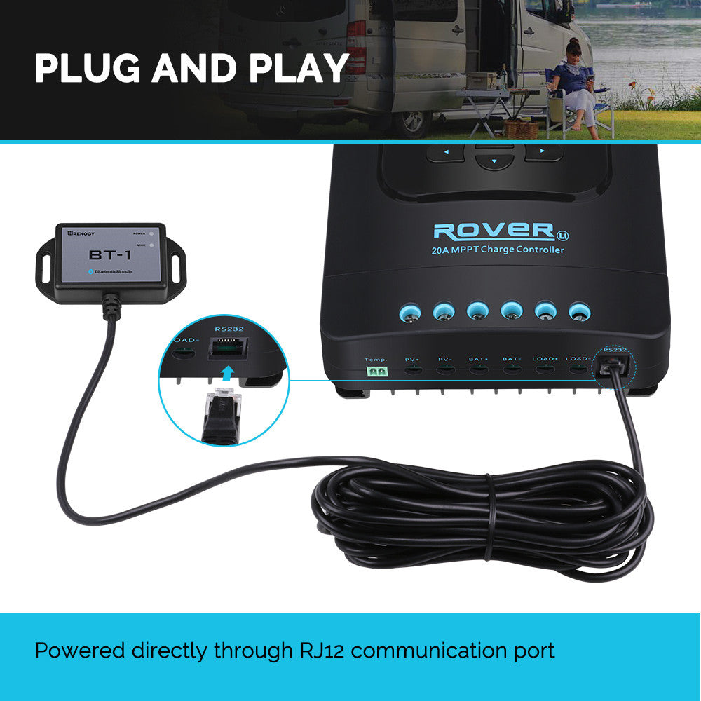 Renogy Rcm-Bt1-G2-Us Bluetooth Interface Module - image 5
