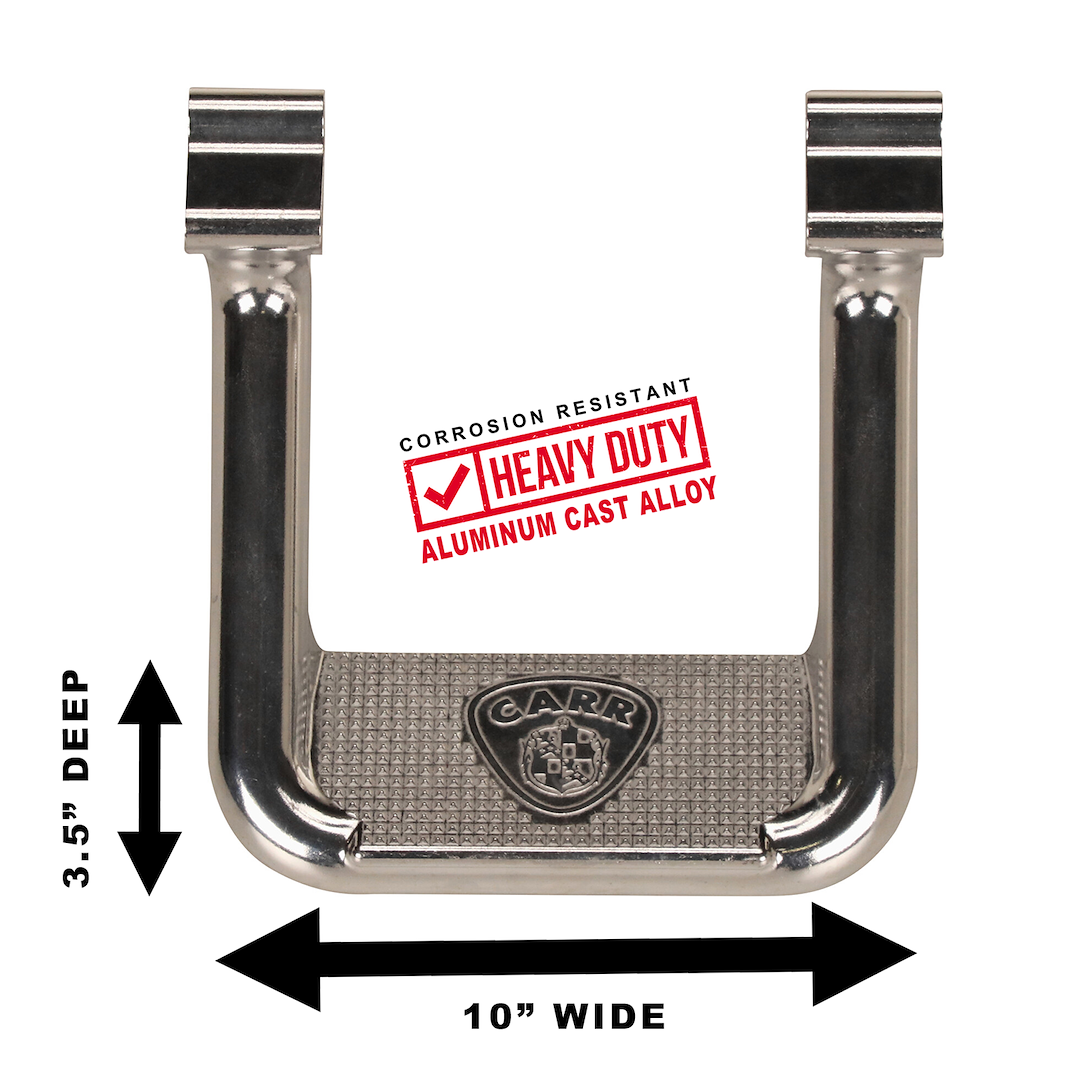 Carr 108222 Hoop II Polished Step for 2015 F-150 - image 3