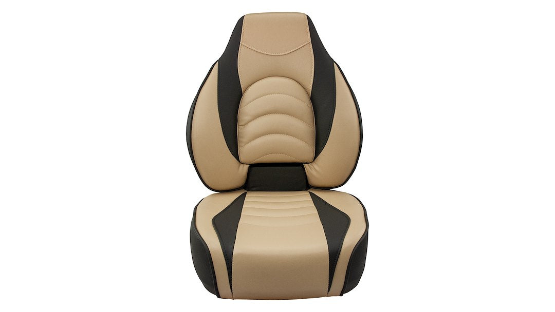 Springfield Marine 1041684-1 Tan/Charcoal Fish Pro 1 Seat