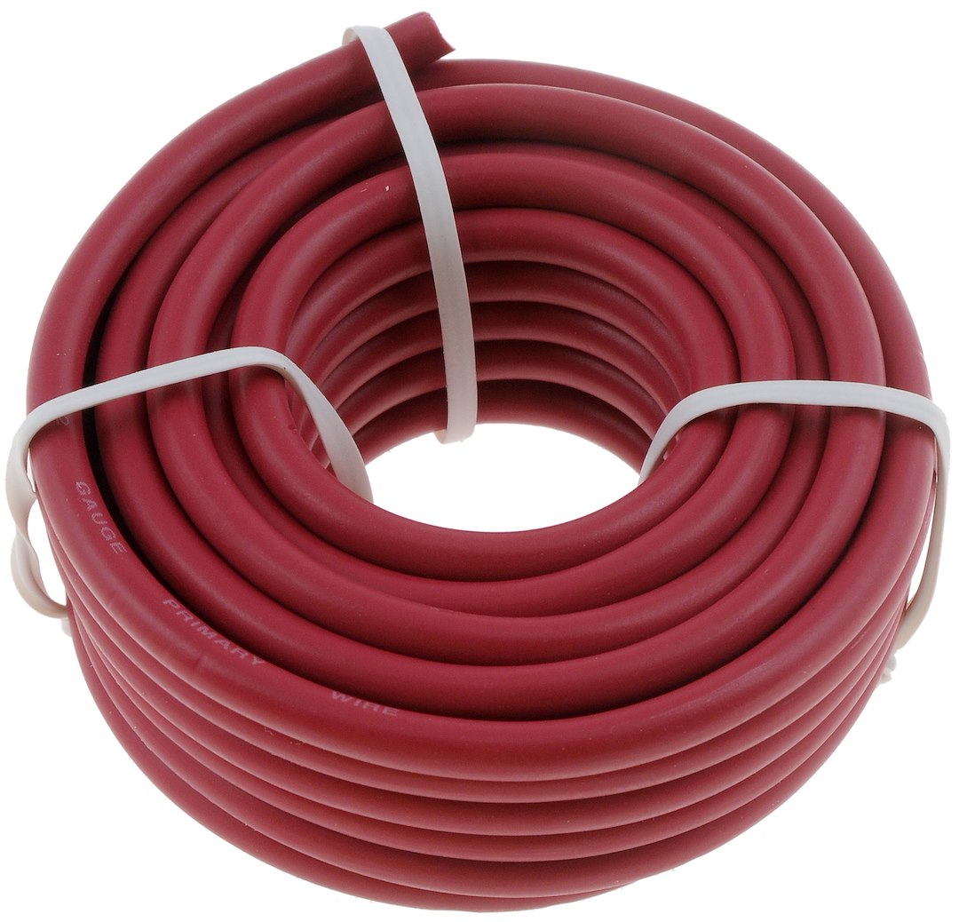 Dorman 85708 Conduct-Tite Red Primary Wire, 12 Gauge, 12 Feet - image 1