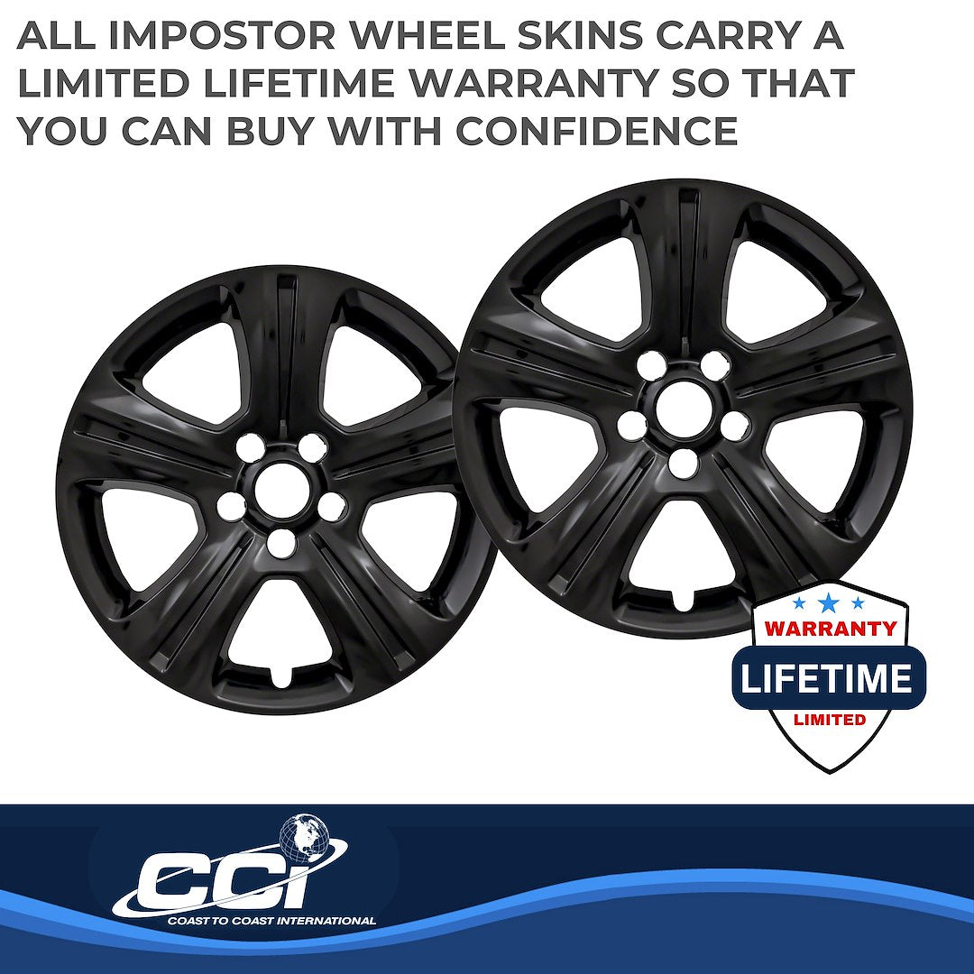 Coast To Coast IMP383BLK Black Charger Impostor Wheel Skins - image 3