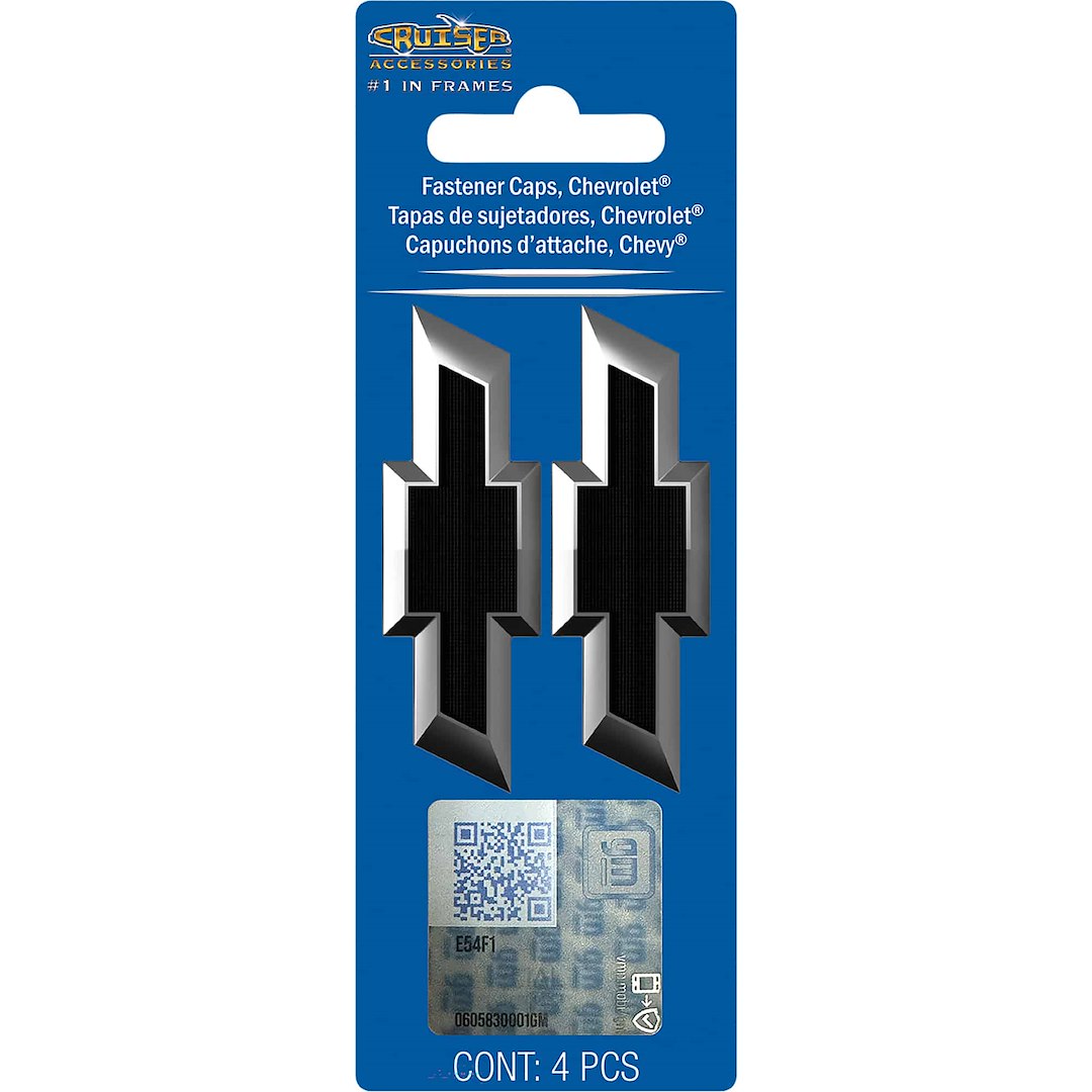 Cruiser 82800 Chevrolet Bowtie Fastener Caps