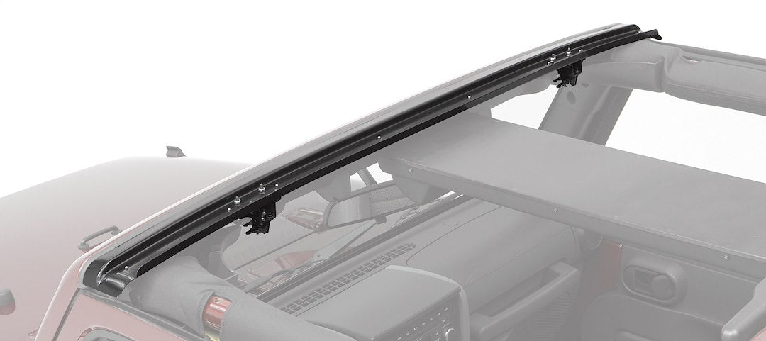 Bestop 51243-01 Black Aluminum Windshield Channel - image 1