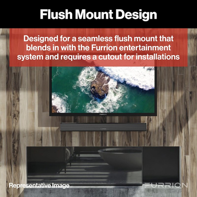 Furrion FSB2N25MC-BL Barra de sonido Bluetooth de 66W con HDMI y audio de 2 zonas