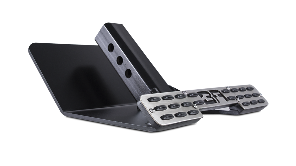 Body Armor 5136 Backbone Steel Hitch Step, 2-Inch Receiver