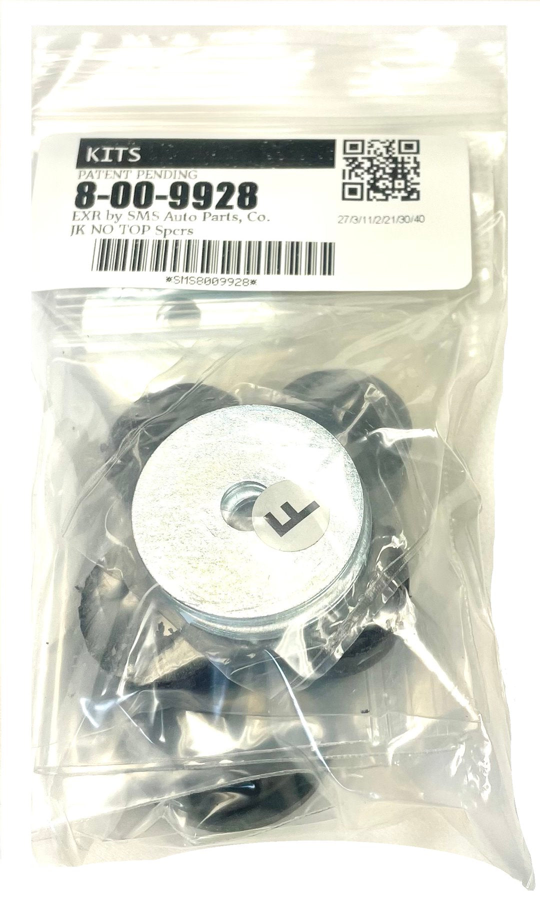 Exposed Racks 8-00-9928 Roof Rack Spacers for No-Top Use