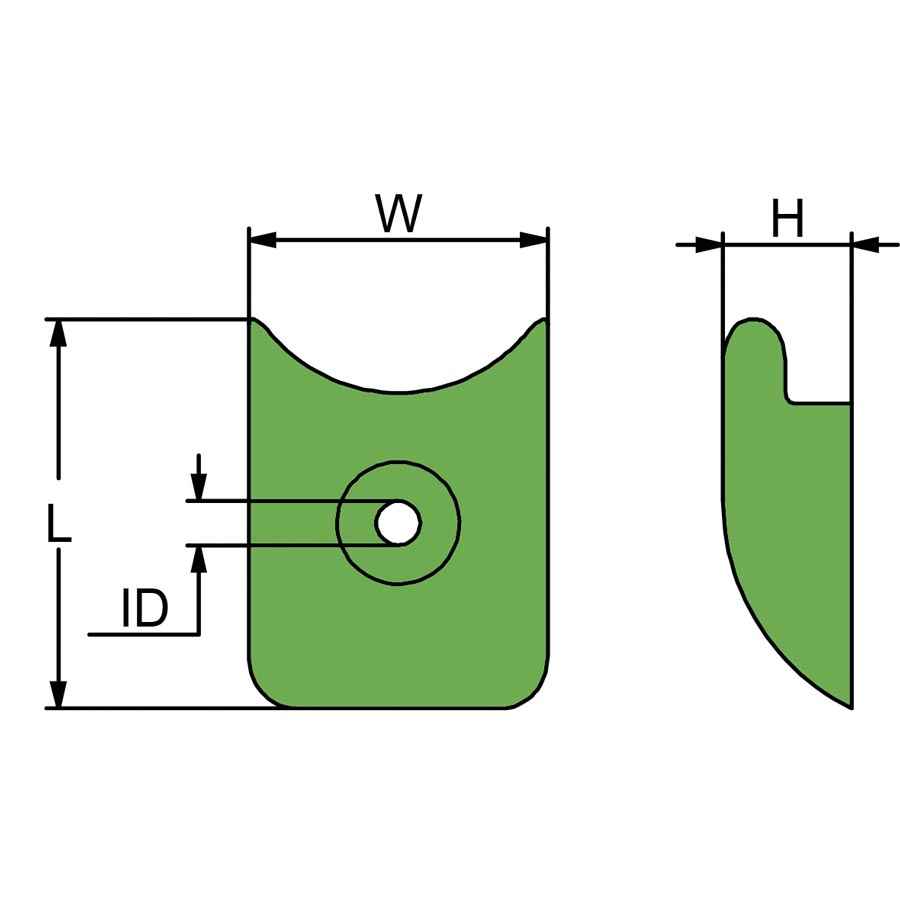 Martyr Anodes CMKK2Z Walter Keel Cooler Zinc Anode - image 2