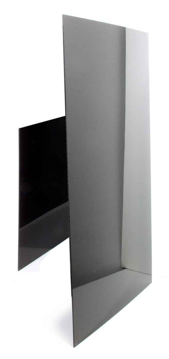 Norcold DE0061 RV Refrigerator Door Panels – Upper & Lower Black Acrylic