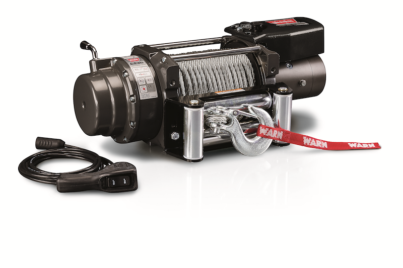 Warn 68801 16.5ti 12V Electric Recovery Winch with 90 Ft Steel