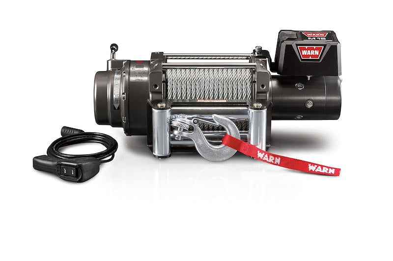 WARN 47801 M15000 12V Electric Recovery Winch with Steel Cable