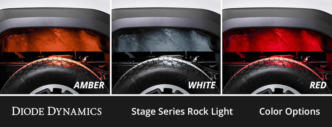 Diode Dynamics DD7738 LED Rock-Light Installation Kit