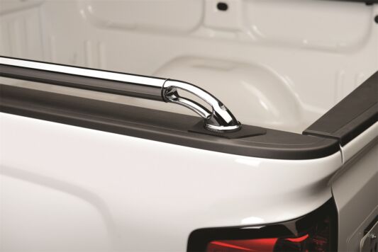 Putco 89857 Polished Round Tube Bed Side Rail