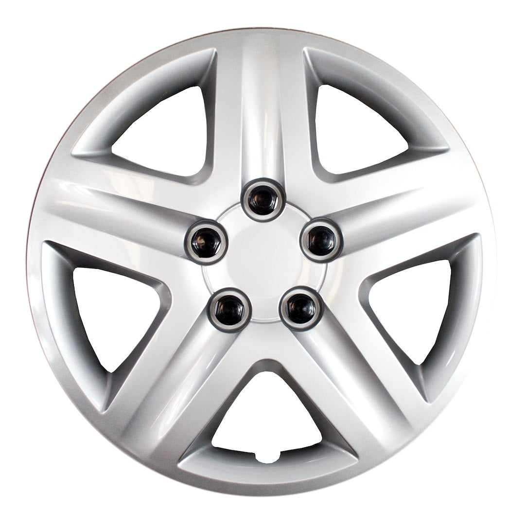 Coast To Coast 43117S 17-Inch Silver 5-Spoke Wheel Covers - image 1