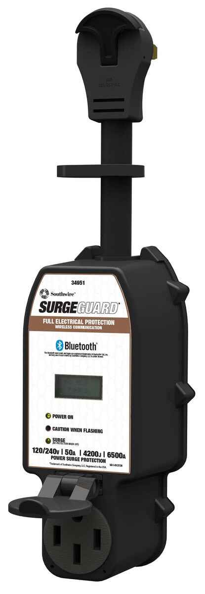 Surge Guard 34951 Portable RV Surge Protector – 50 Amp with Wi-Fi