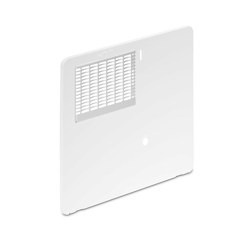 Atwood RV Water Heater Access Door – 6 Gallon, Arctic White Steel