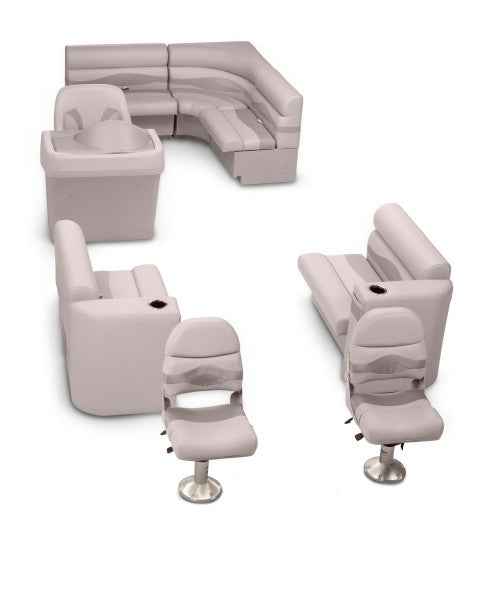 Taylor Made 768543 Platinum Series Deluxe Pontoon Boat Furniture Set