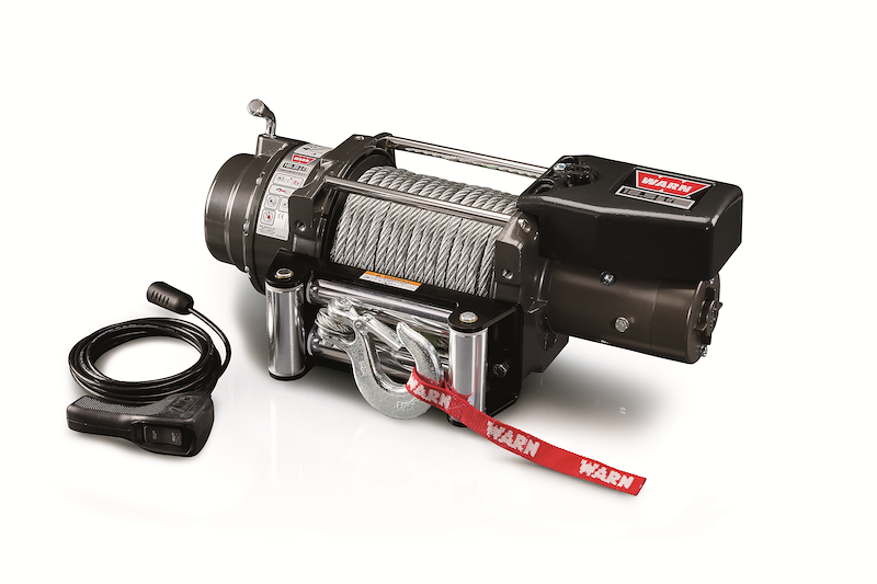 Warn 68801 16.5ti 12V Electric Recovery Winch with 90 Ft Steel