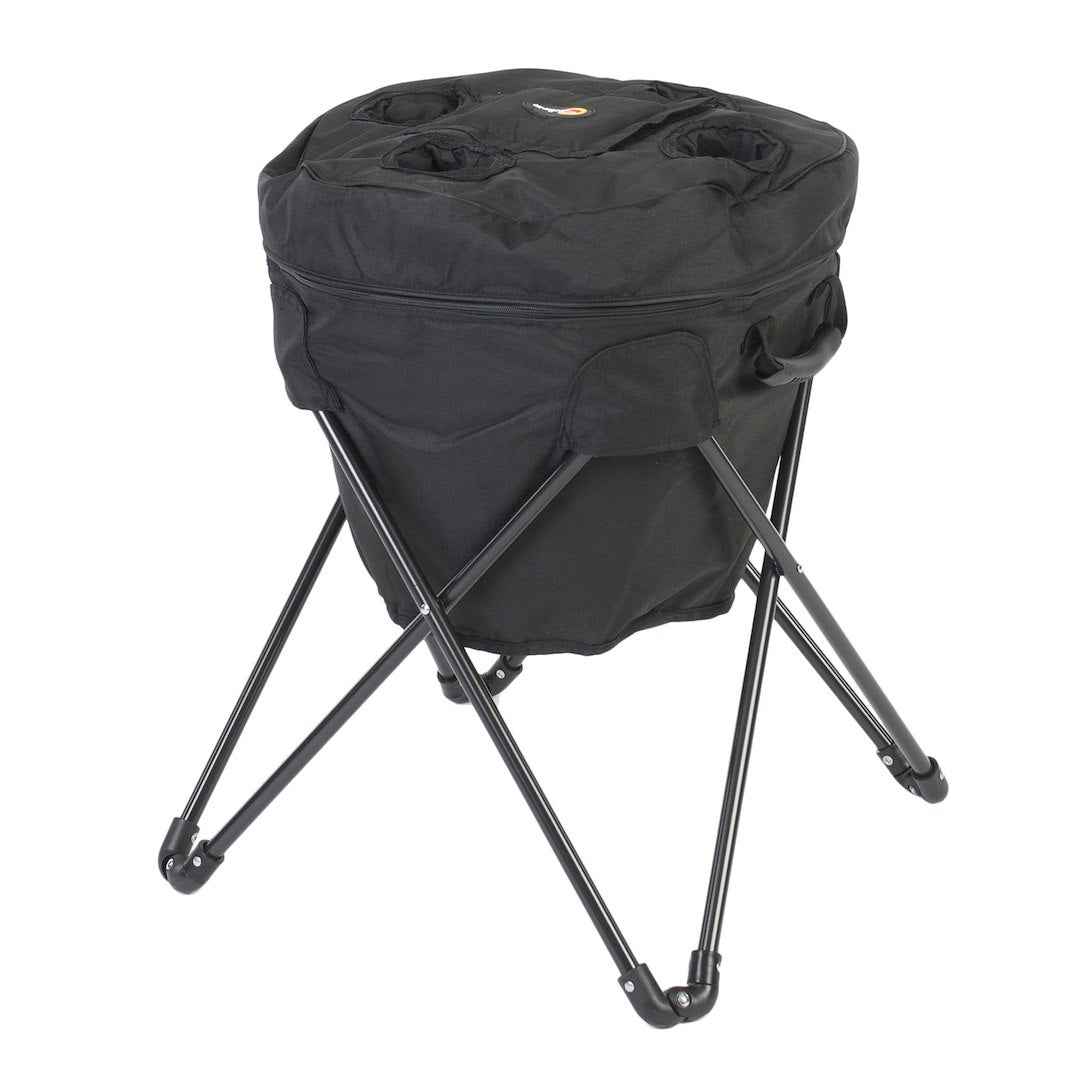 Faulkner 49569 Soft-Sided Beverage Cooler - Black, 12 Cans