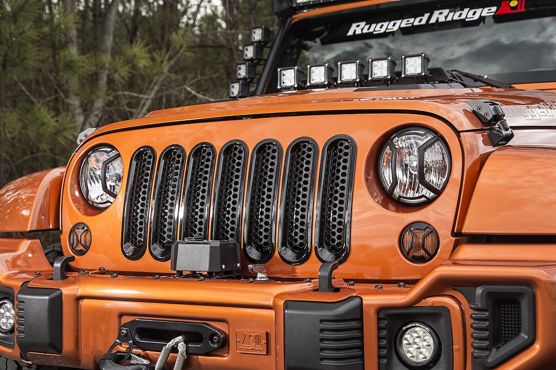Rugged Ridge 11306.31 Plastic Honeycomb Grille Inserts