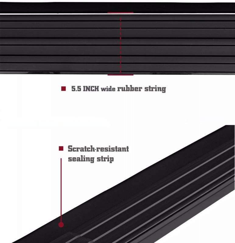 Black Horse Offroad Peerless Running Board PR-NI372BK - image 2