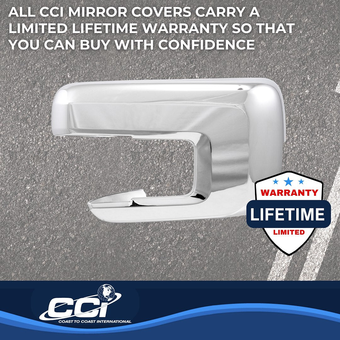 Coast To Coast MC67551 F-150 Chrome Signal-Mirror Covers - image 4