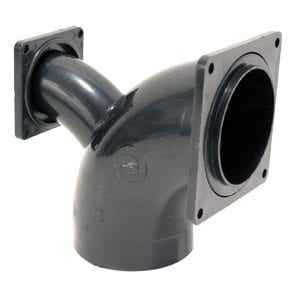 Valterra T1036-1 RV Waste Spigot Fitting with Rotating Flange