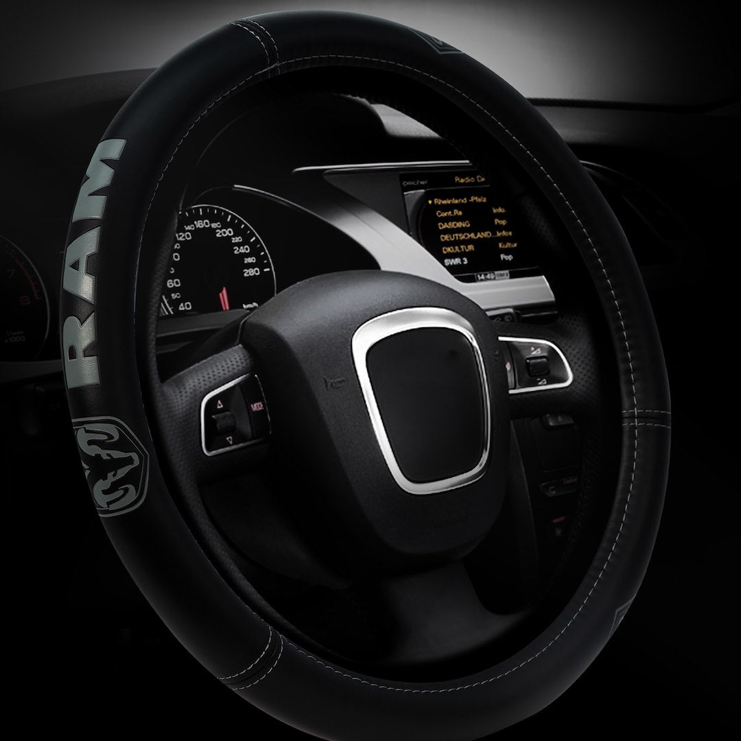 Plasticolor 006789R01 Ram Deluxe Elite Steering Wheel Cover