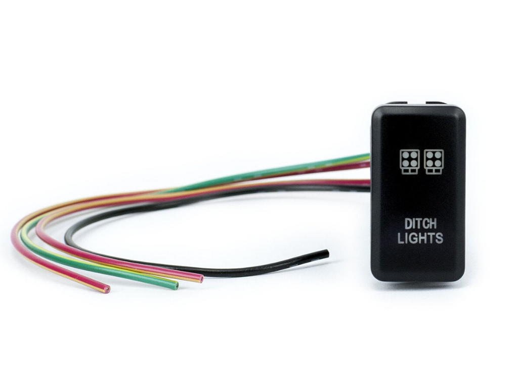 Cali Raised LED CR2392 Blue-Backlit Toyota Ditch Switch - image 3