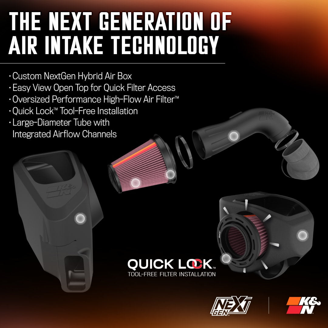 K&N 50-3103 NextGen Cold Air Intake