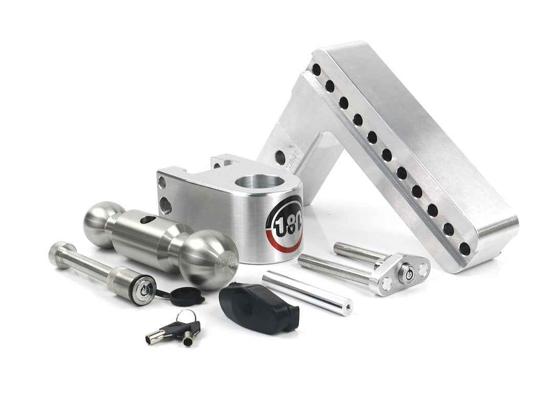 Weigh Safe LTB8-2.5-KA Scale Ball Mount - 2-1/2 in, 8 in Drop