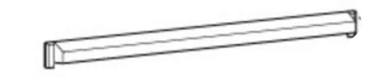 Dometic 2931293027 Upper Right Fridge Door Trim – RM2410 / RM2510 / RM2610 / RM2604
