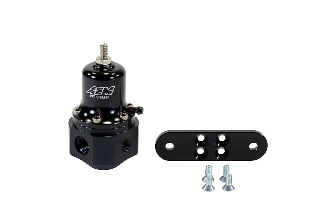Aem Electronics 25-305bk Fuel Pressure Regulator - image 1