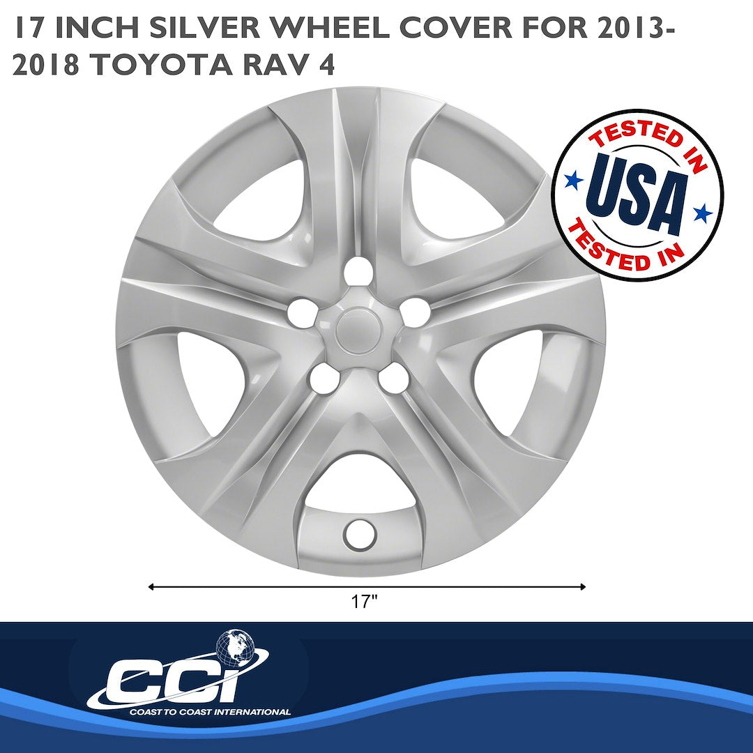 Coast To Coast 50417S RAV4 17-Inch Silver Covers - image 2