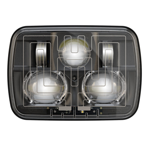 J.W. Speaker 0554481 8910 Evolution 2 Heated LED Headlight