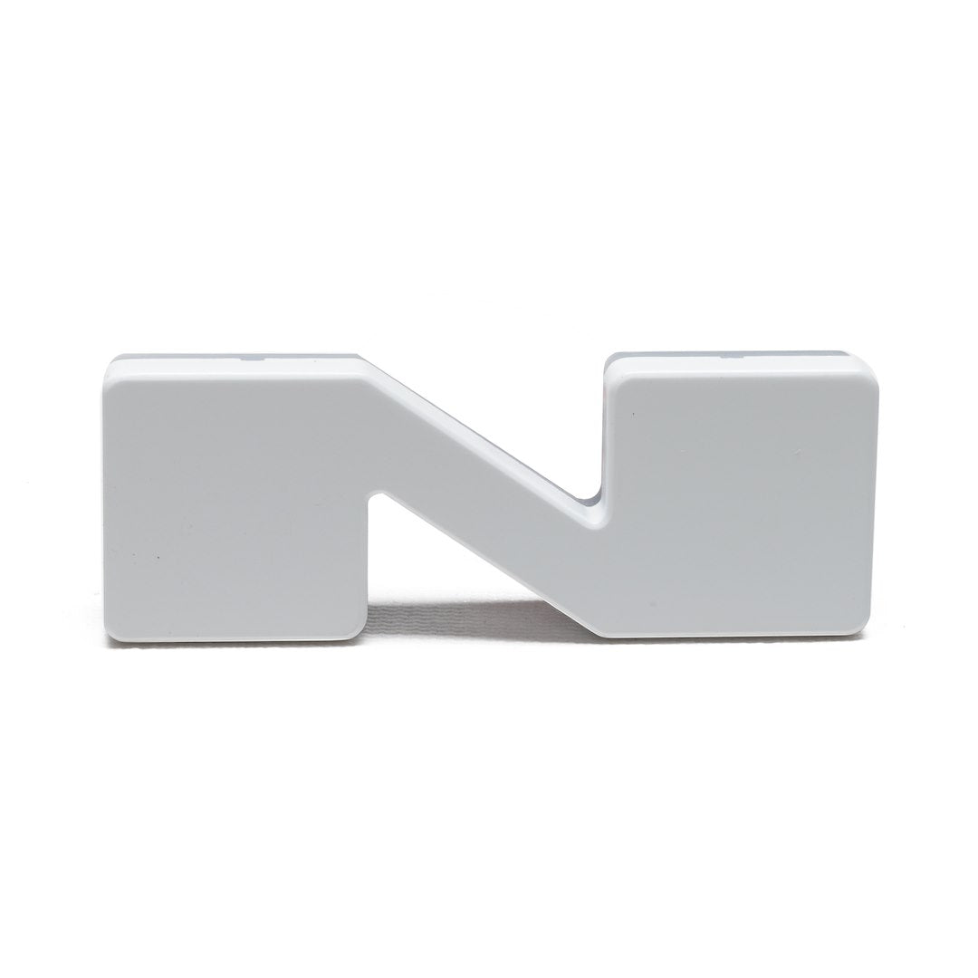 Oracle Lighting 3140-N-001 Matte White N LED Letter Badge