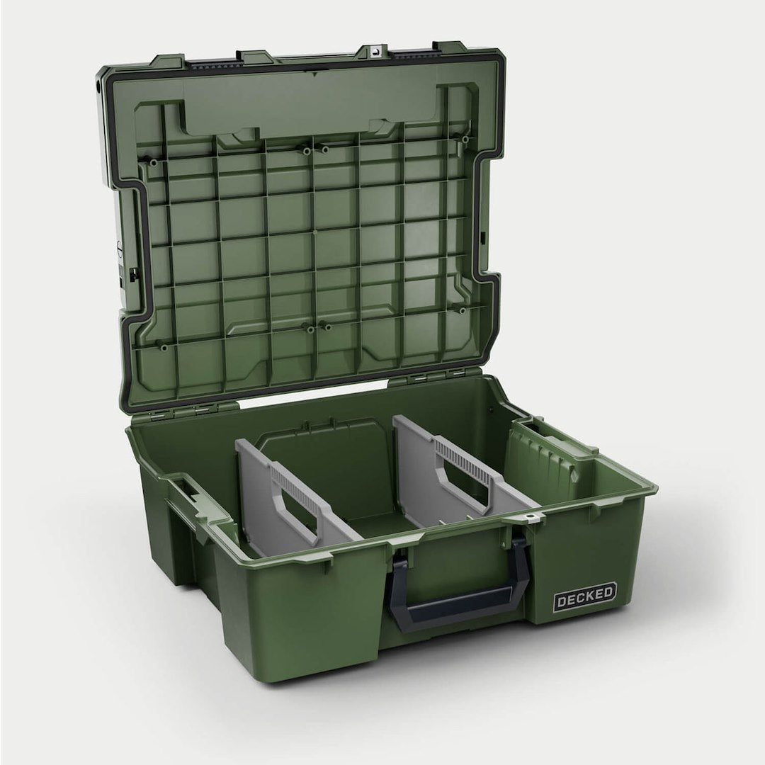 Decked A0020-HRAK-GRN Halfrack 32 Ranger Green Organizer