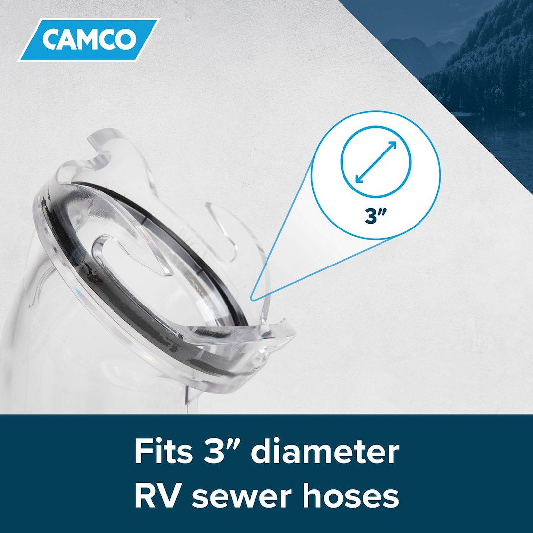 Camco C-do2 45 Degree Adapter Connecting Sewer Hose to RV (39432)