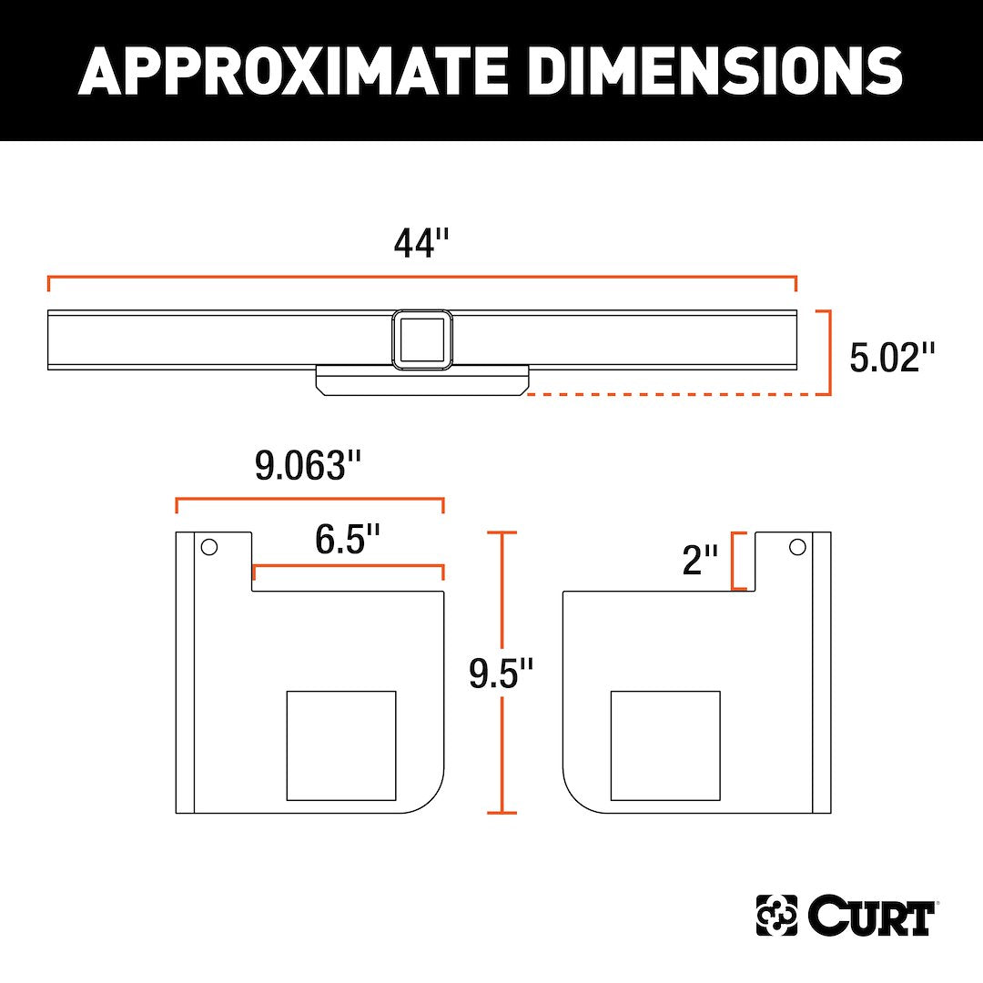 Curt 15923 Trailer Hitch Rear - image 2