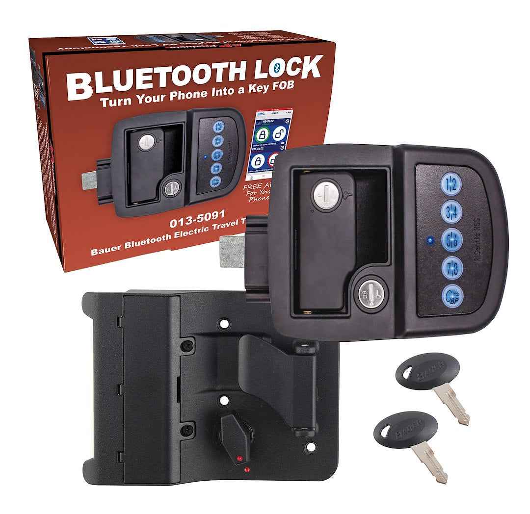 AP Products 013-5091 Entry Door Lock - Black - Paddle