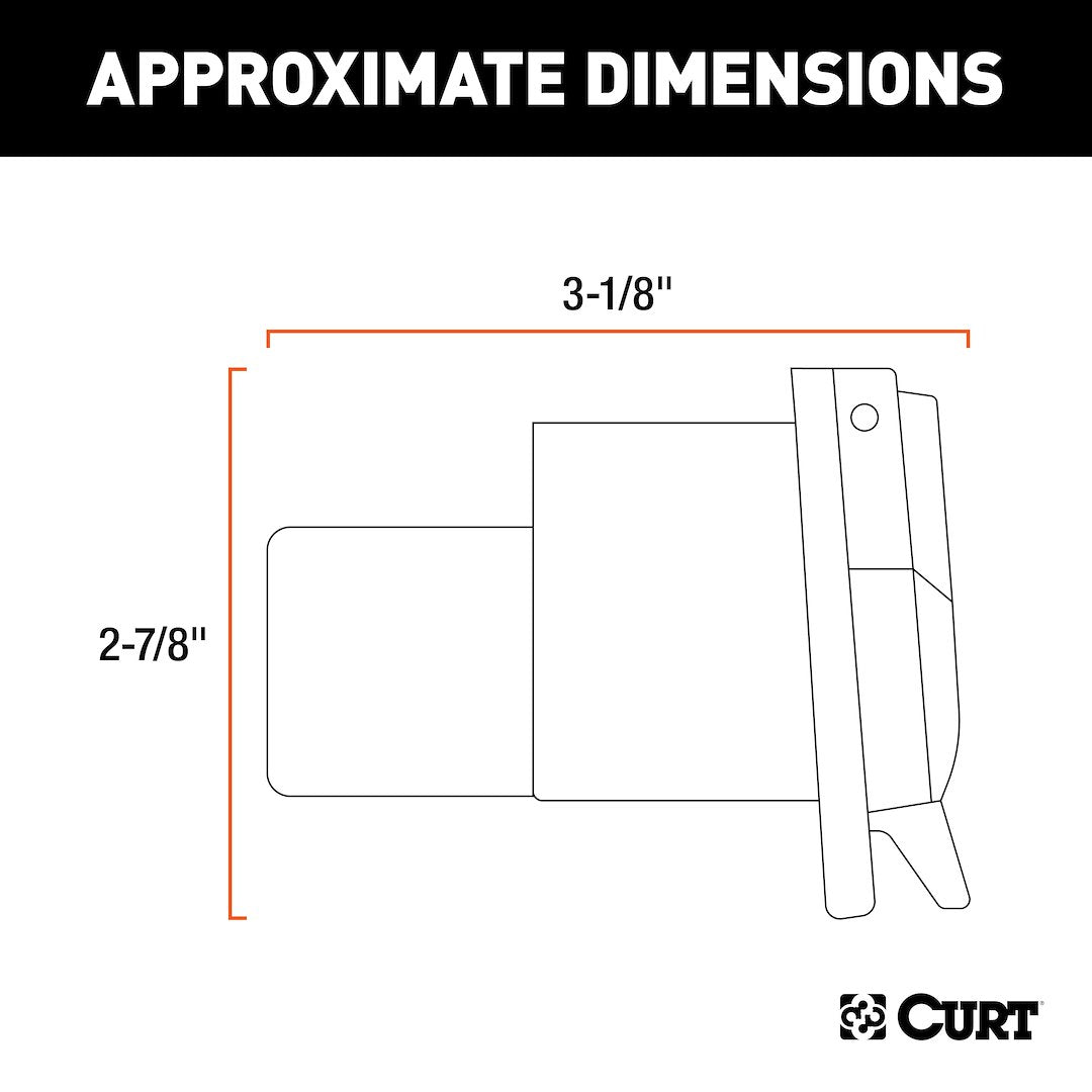 Curt 55415 Trailer Wiring Connector - image 6