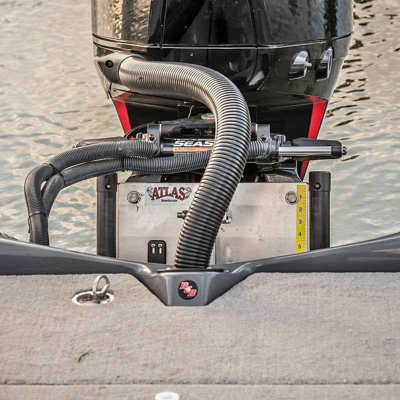 T-H Marine AHJ-10VHD-DP Atlas Heavy Duty Hydraulic Jack Plate 10 Inch Setback
