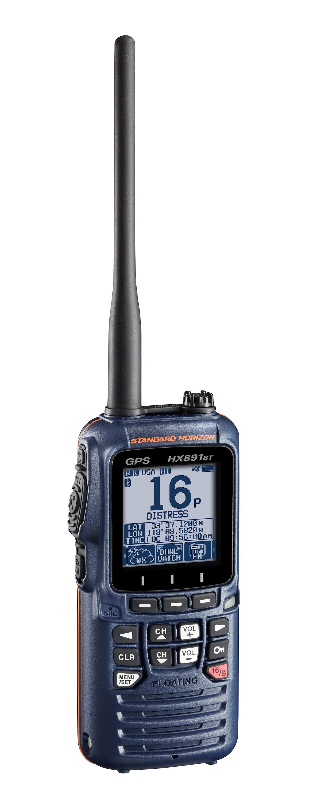 Standard Horizon HX891BTNB Handheld VHF/GPS Bluetooth Radio