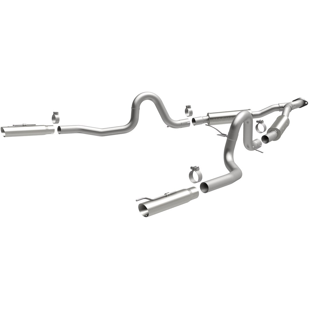 MagnaFlow 15717 Dual Cat-Back Exhaust Kit for Mustang